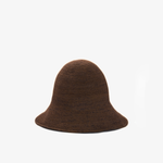 Kapelusz bucket w kolorze karmelowym