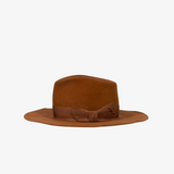 Filcowy kapelusz w kolorze karmelowym