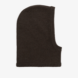 Balaclava z mieszanki wełny i kaszmiru w kolorze espresso