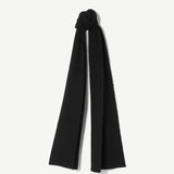 Ciepły szal z naturalnej wełny Yaka w kolorze czarnym